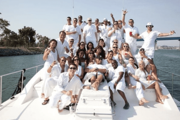 corporate yacht events​